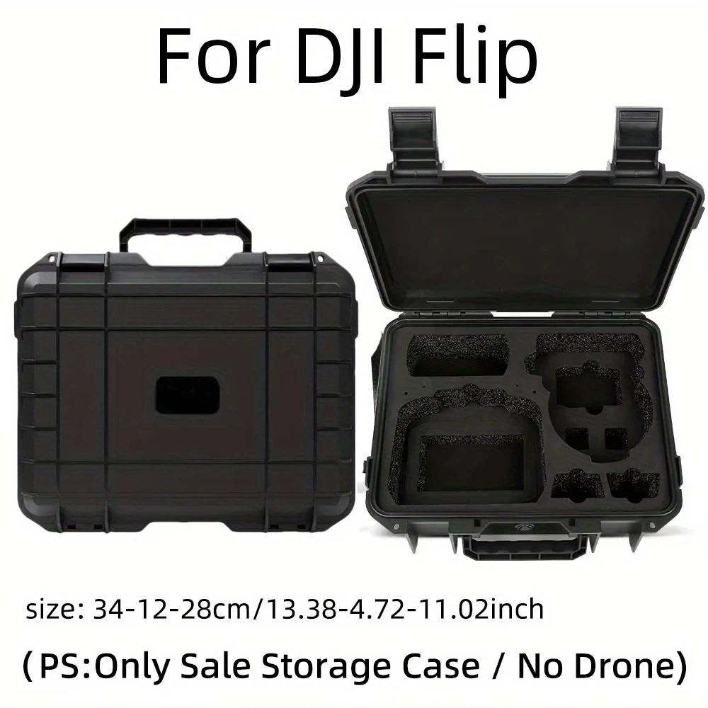 Drone Battery Bag - حقيبة تخزين صلبة لـ DJI Flip،