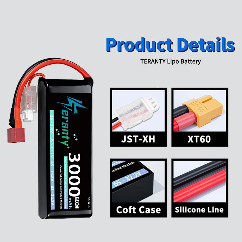 بطارية ليثيوم بوليمر TERANTY 2 - مراجعة Drone Battery Plate وسعره