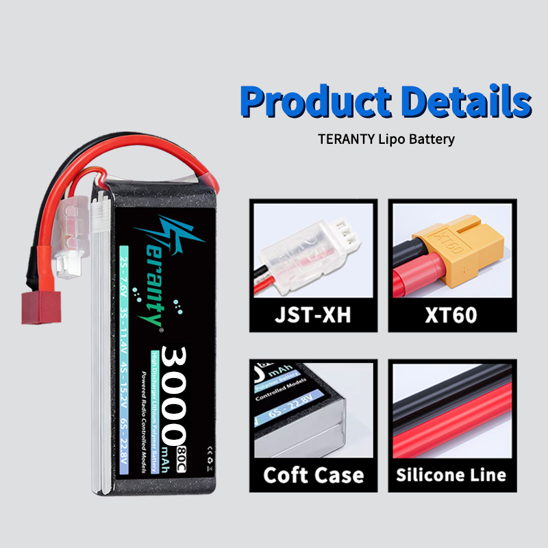 بطارية ليثيوم بوليمر TERANTY 2 - مراجعة Drone Battery Plate وسعره