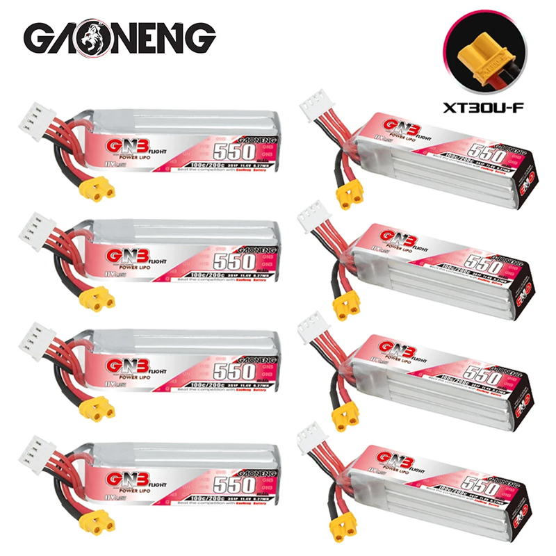 GNB HV 11.4 فولت 550 مللي أمبي - مراجعة Drone Battery Plate وسعره