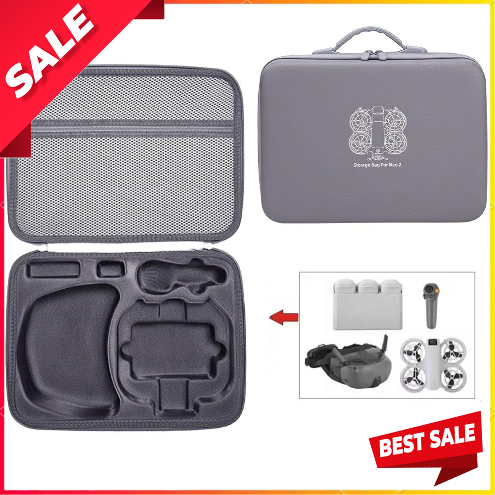 حقيبة كتف محمولة لطائرة DJI Ne - مراجعة Drone Battery Bag وسعره
